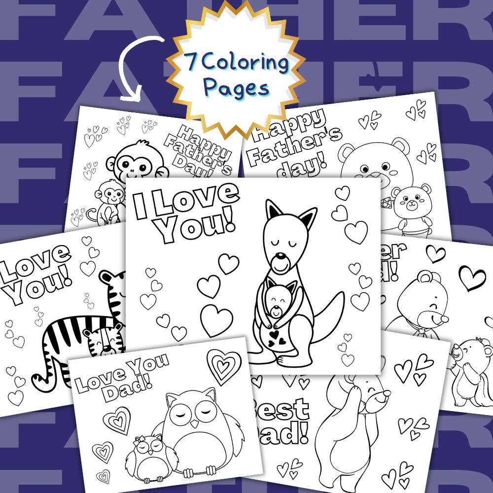 Father's Day Activity Bundle – Printable