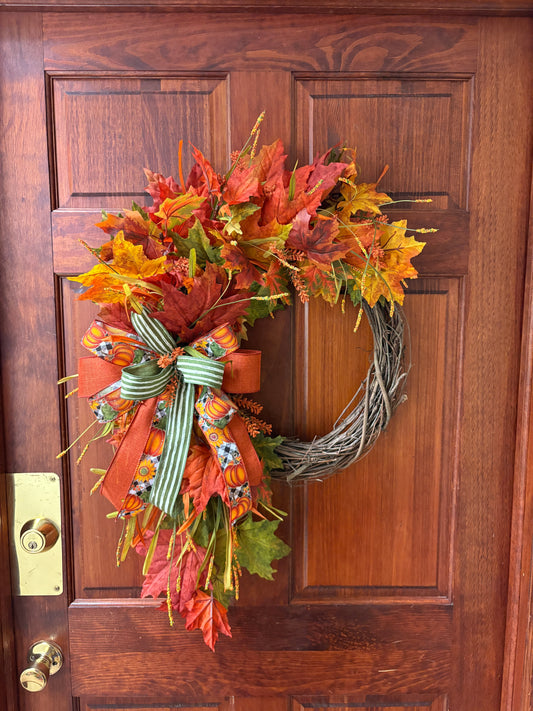 September 13 | Wreath & Wine: Fall Workshop