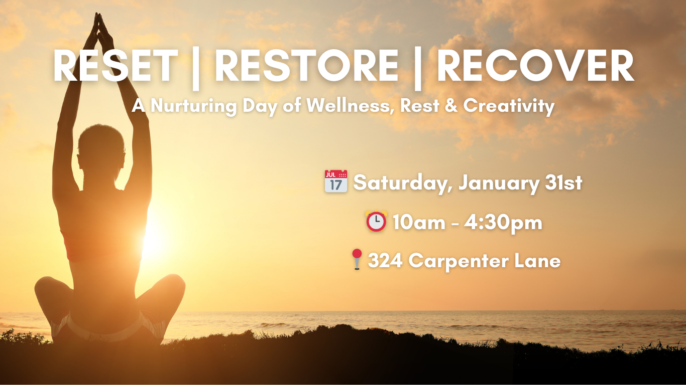 Wellness Retreat Vendor Spot – Reset | Restore | Recover (January 31, 2026)