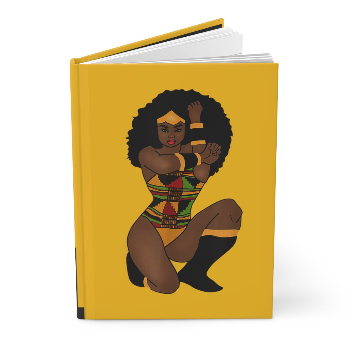 Be Your Own Hero Journal – Yellow Hardcover