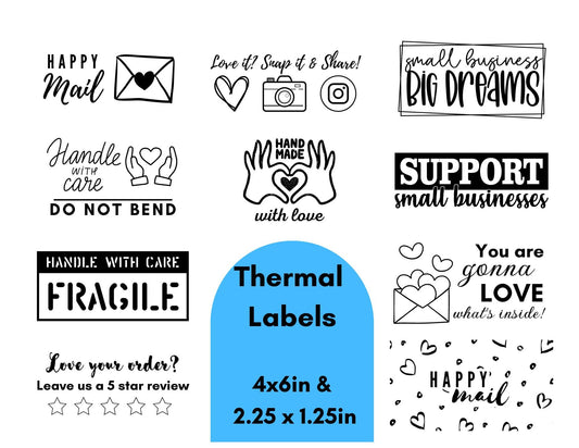 Thermal Printer Label Bundle – Small Business