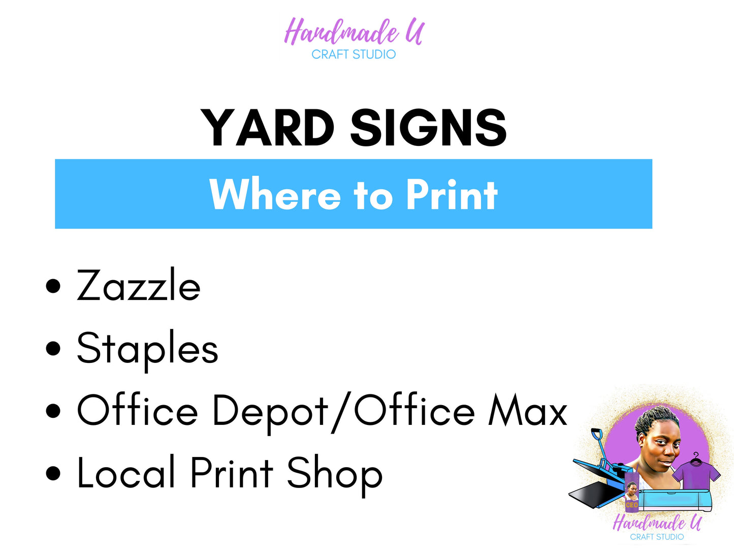 Graduation Yard Sign Canva Pro Template "Photo Blocks" | Commercial Use