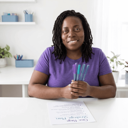 Crafting with Intention: How to Create a One Page Strategic Plan for Your Handmade Business