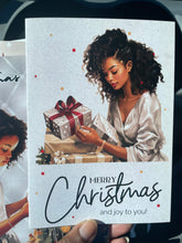 Load image into Gallery viewer, Pre-order Black Girl Magic Holiday Card Collection
