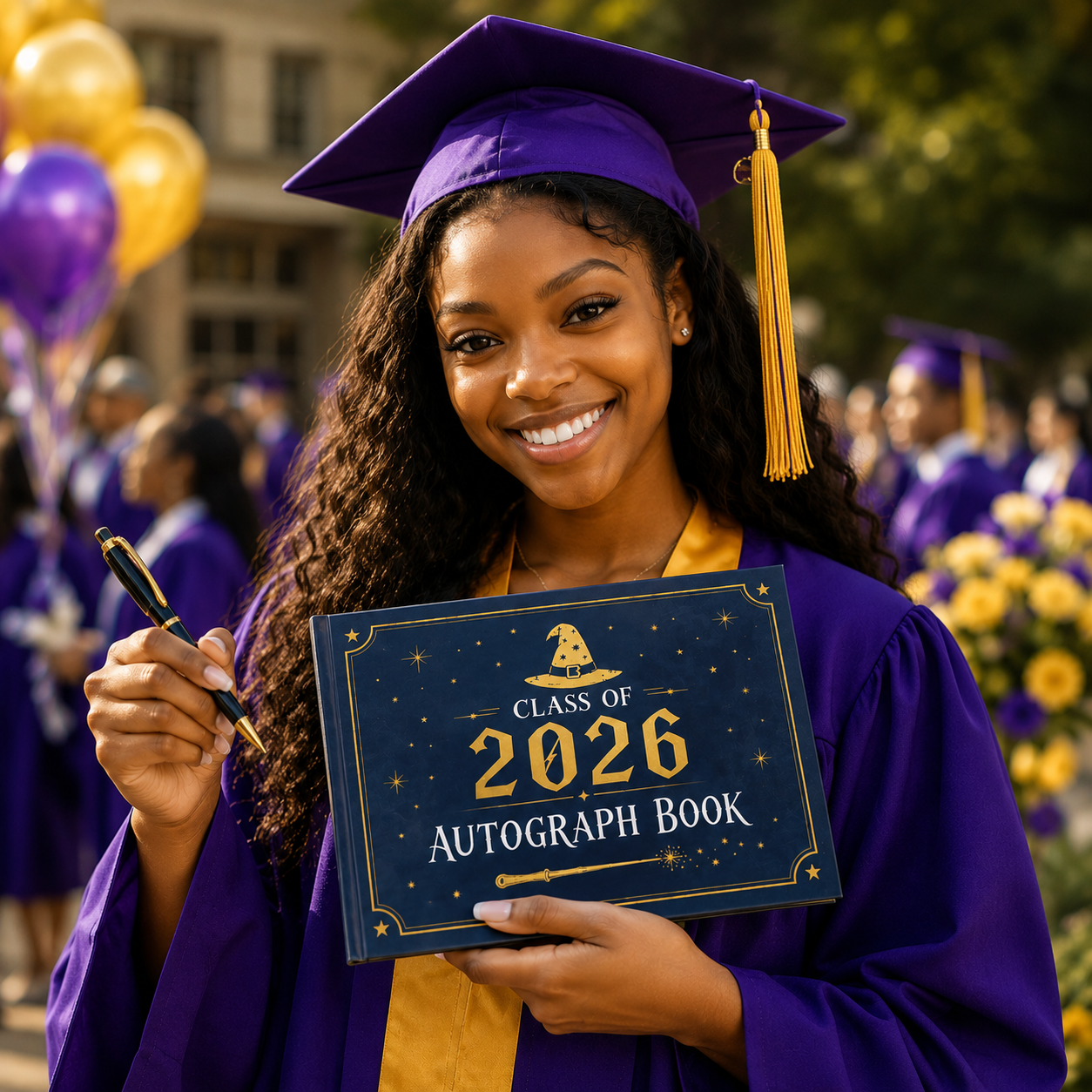 Class of 2026 Wizards Autograph Book