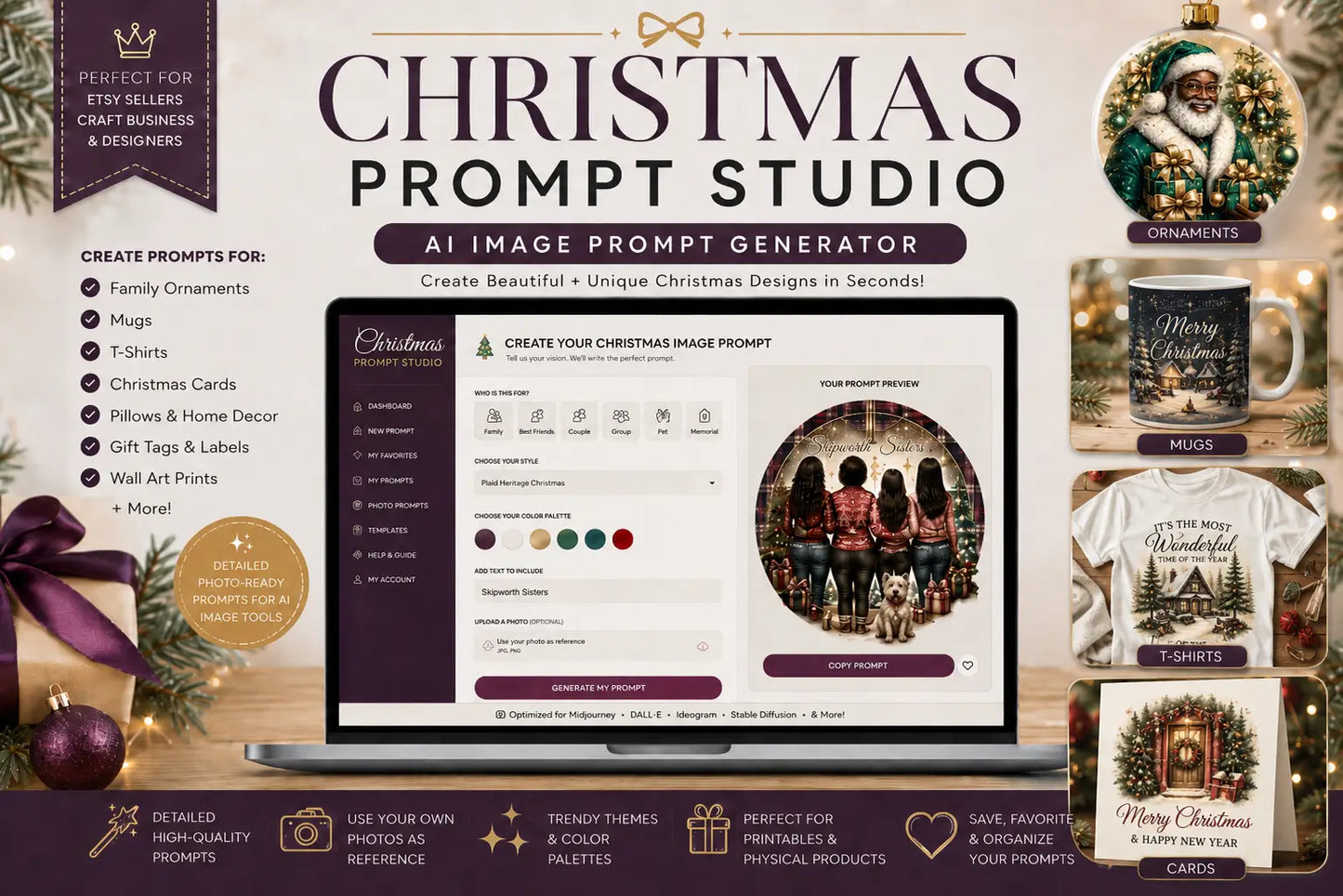 Christmas Image Prompt Generator