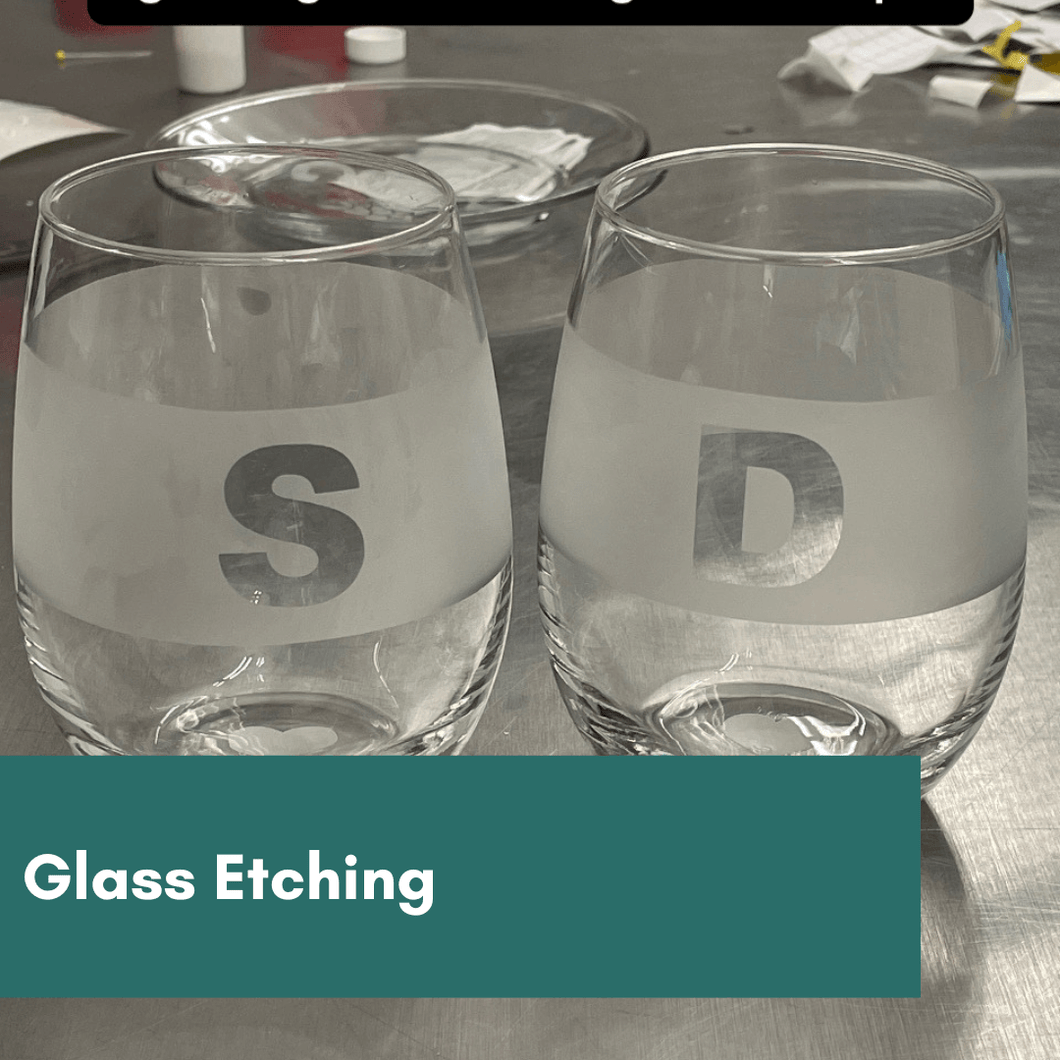 Creative Team Building with Glass Etching