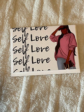 Load image into Gallery viewer, Self Love Luxury Notecard #1 | Blank on the inside for a personalized message
