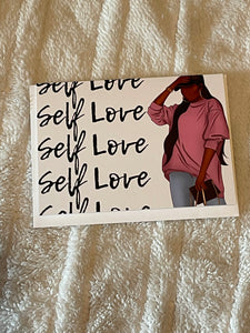 Self Love Luxury Notecard #1 | Blank on the inside for a personalized message
