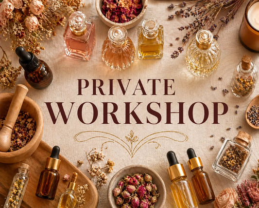 August 22 - Private Perfume Making Workshop for McClellan