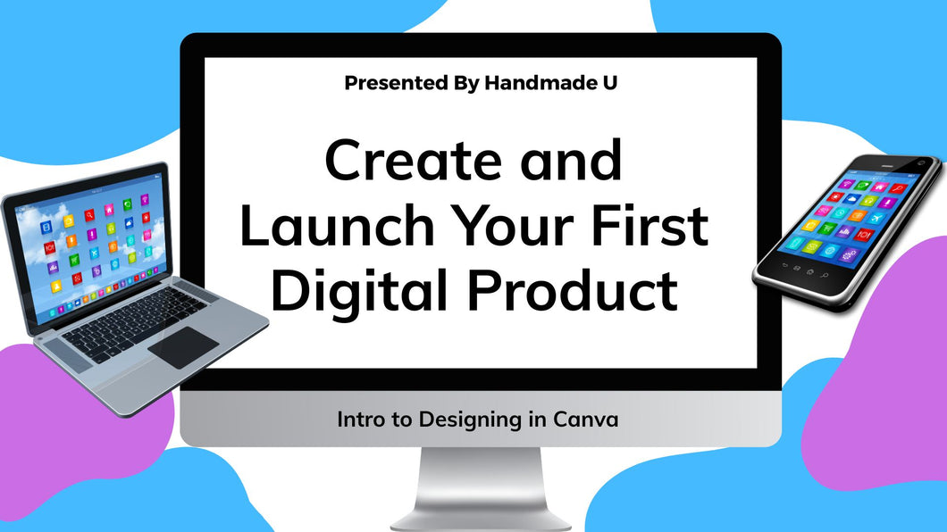 MALT Class - DIY Digital Product Starter Bundle | Create Your First Digital Product in Canva | Step-by-Step Canva Templates