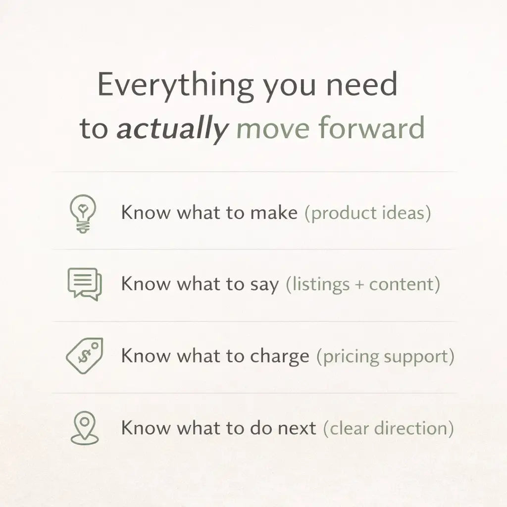 Creative AI Toolkit for Handmade Sellers (For Chat GPT)