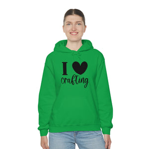 I love Crafting Unisex Heavy Blend Hooded Sweatshirt