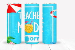 Teacher Mode Drinks by the Pool - 20 oz.