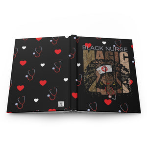Black Nurse Magic Journal – Hardcover
