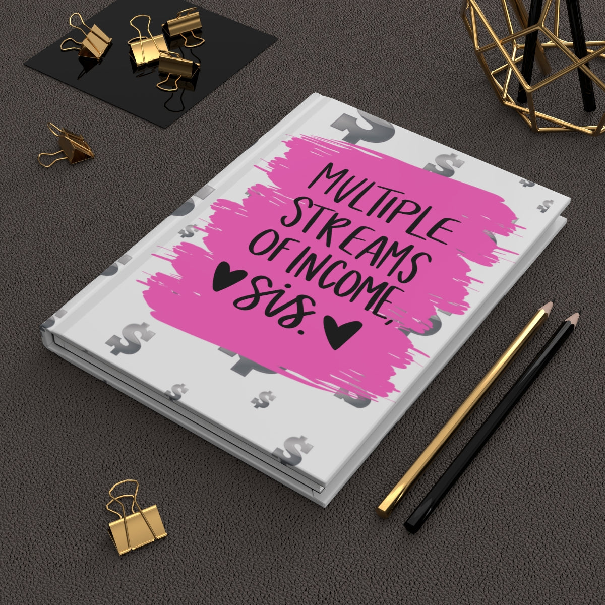 Multiple Streams Journal – Pink Hardcover