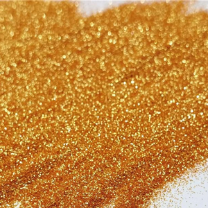 Golden Orange Metallic Fine Polyester Glitter