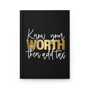 Know Your Worth Hardcover Journal