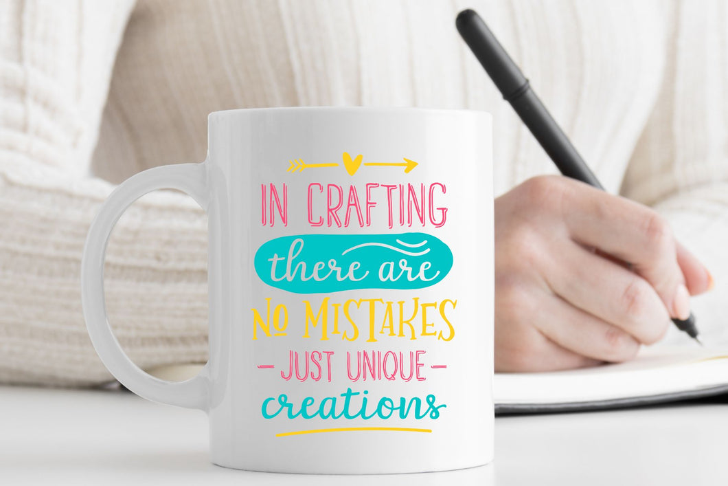 No Mistakes in Crafting | Crafters Mug