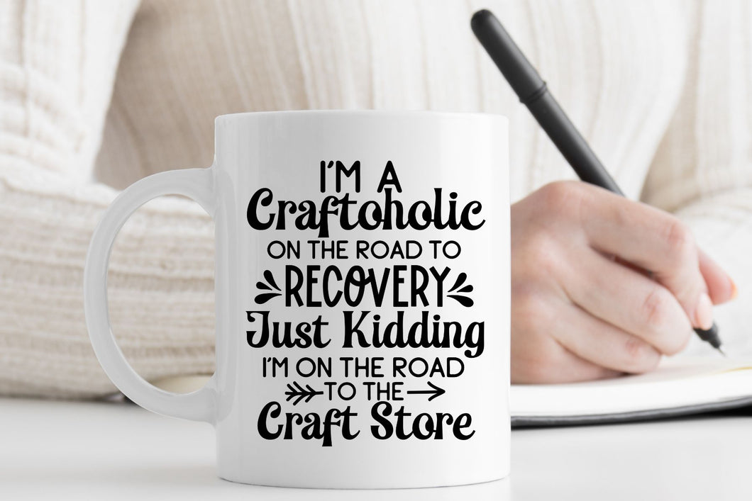 Craftaholic | Crafters Mug