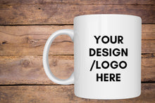 Load image into Gallery viewer, Custom Business Logo Mugs – Personalized 11 oz Ceramic
