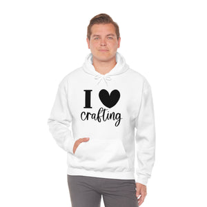 I love Crafting Unisex Heavy Blend Hooded Sweatshirt