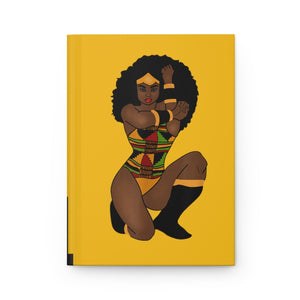 Be Your Own Hero Hardcover Journal Matte (Yellow)
