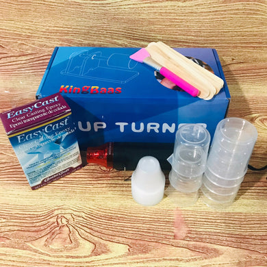Tumbler Turner Starter Kit - Cup Turner Accessories and Resin Fast Free Shipping Epoxy Glitter Tumbler Kits