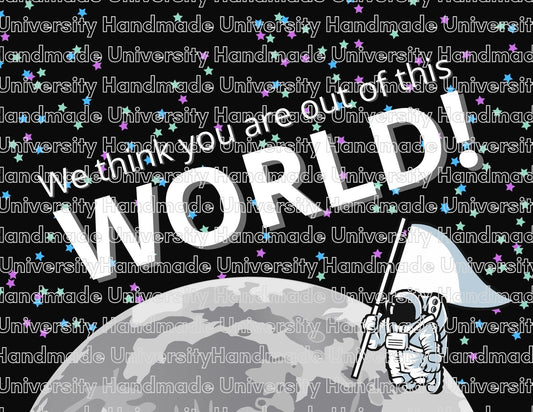 Out of This World Postcard – Printable Canva Pro Template