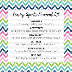 Staff Appreciation Packs – Printable Canva Template