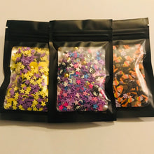 Load image into Gallery viewer, YinYang Polymer Clay Sprinkles Confetti Mix | Pearls | Stars | Fake Sprinkles - 15 grams
