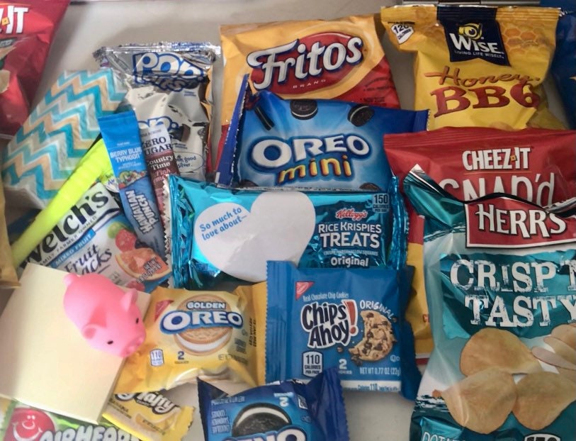 College Care Pack | FREE Shipping | Snack Box Variety | College | Employee Appreciation | Birthday | Gluten Free | Customizable