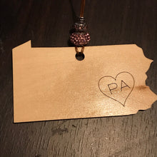 Load image into Gallery viewer, State Ornament Blanks - Bass Wood or MDF
