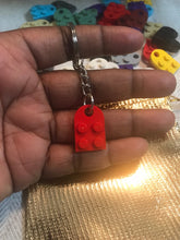 Load image into Gallery viewer, LEGO Heart Keyring - Set of 2 | Customize colors | Gift for friend, couple, wedding, BFF
